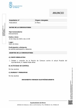 Pleno Extraordinario Ayuntamiento de Nerva