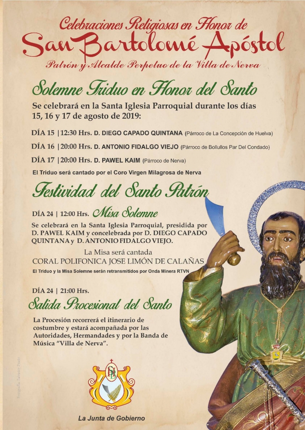 Triduo de San Bartolomé