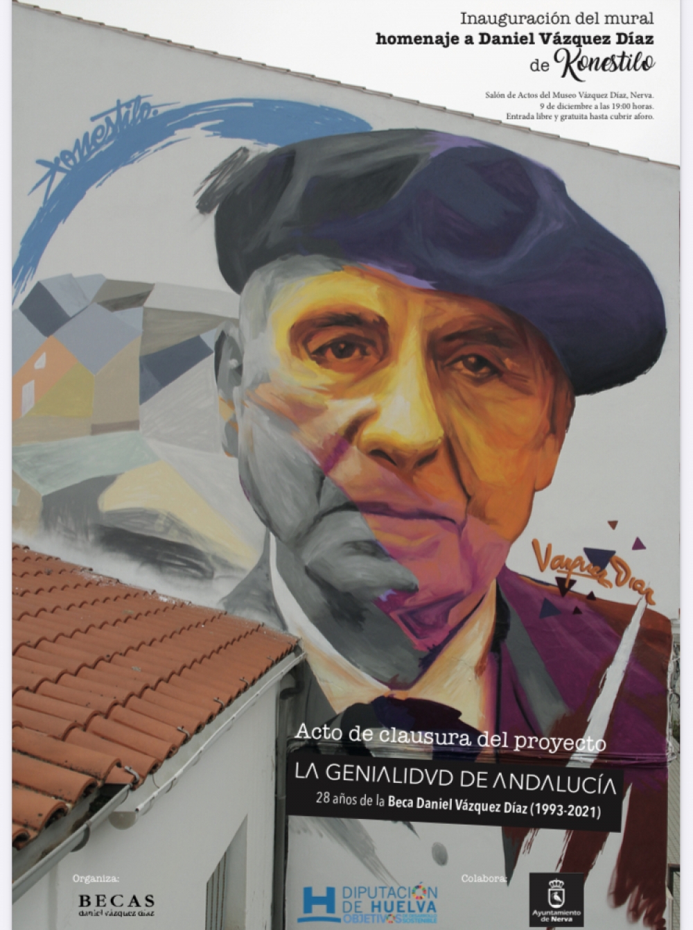 Inauguración Mural Daniel Vázquez Díaz