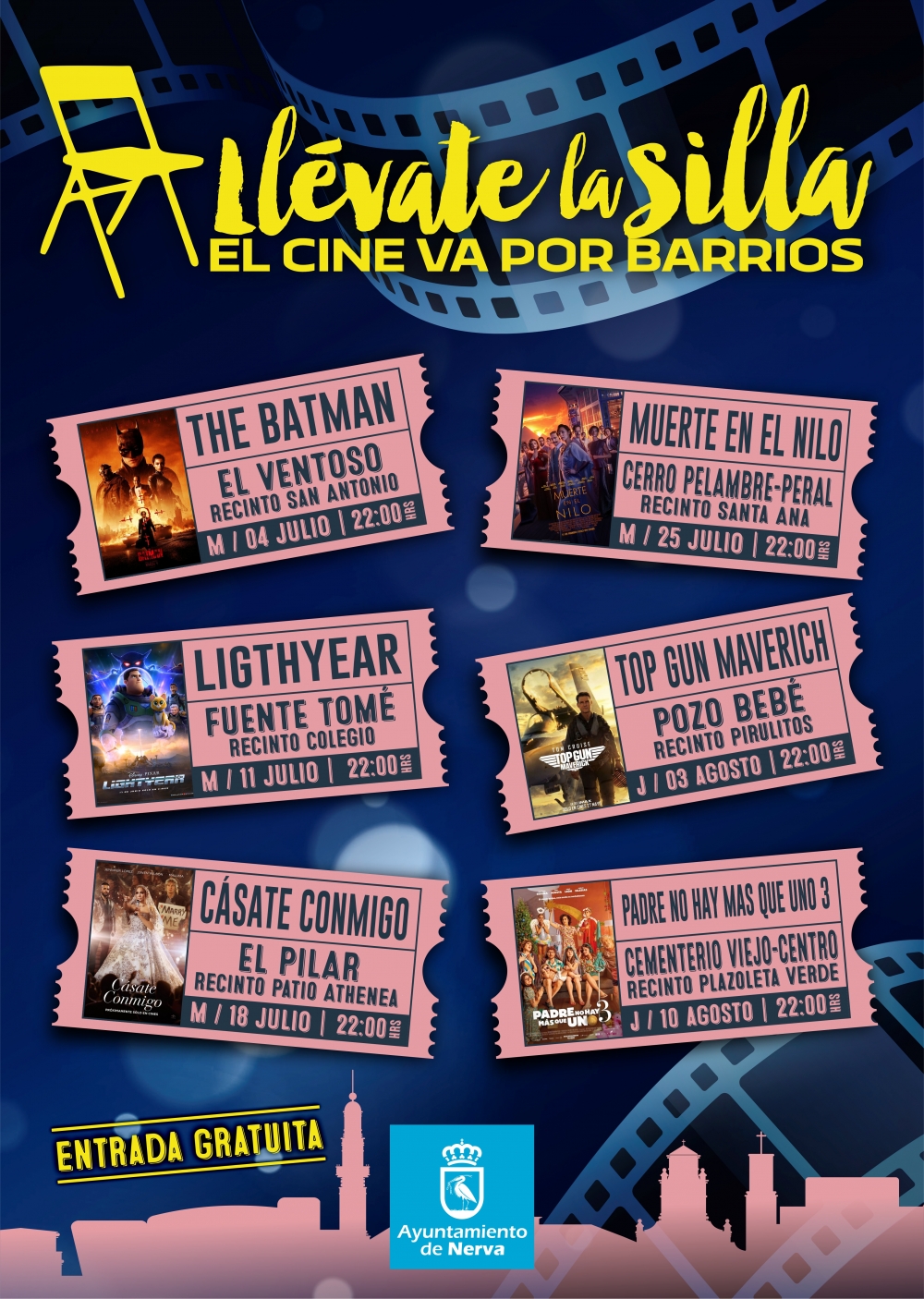 Cine por barrios