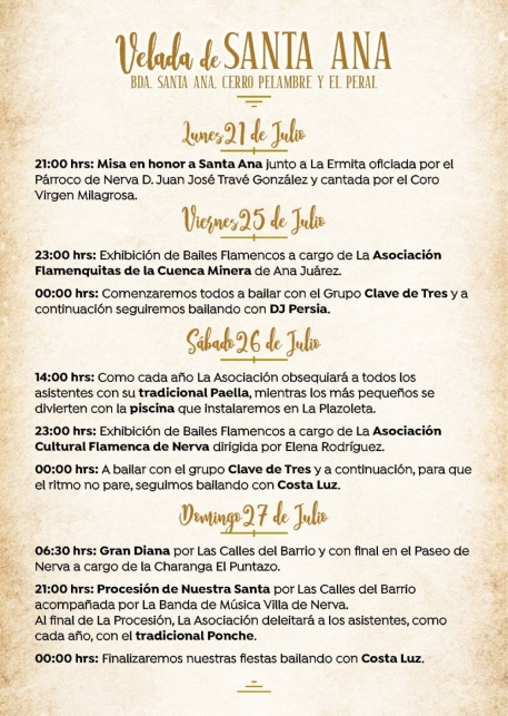 Festividad de Santa Ana