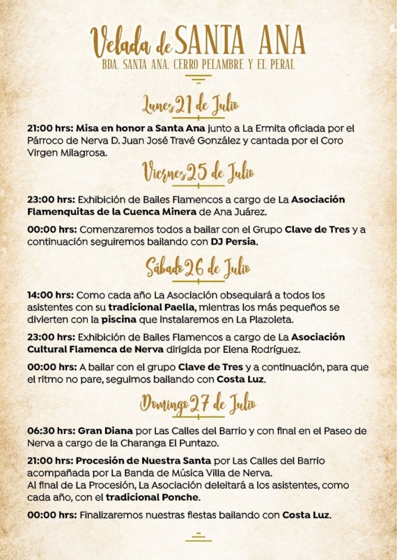 Festividad de Santa Ana