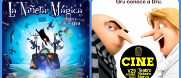 Tardes de magia y cine en el teatro