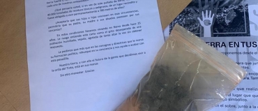 Muestra de apoyo