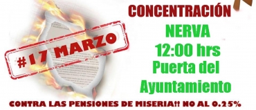 Concentración por unas pensiones dignas