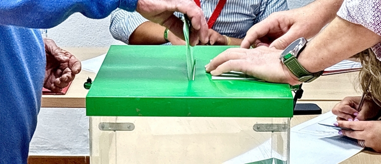 Jornada electoral en Nerva