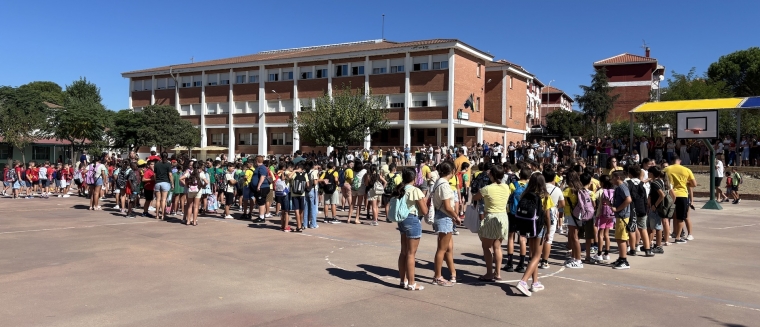Inicio de curso en el CEIP Maestro Rojas