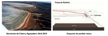 Ecologistas en Acción denuncia mala gestión en la presa de la mina de Riotinto