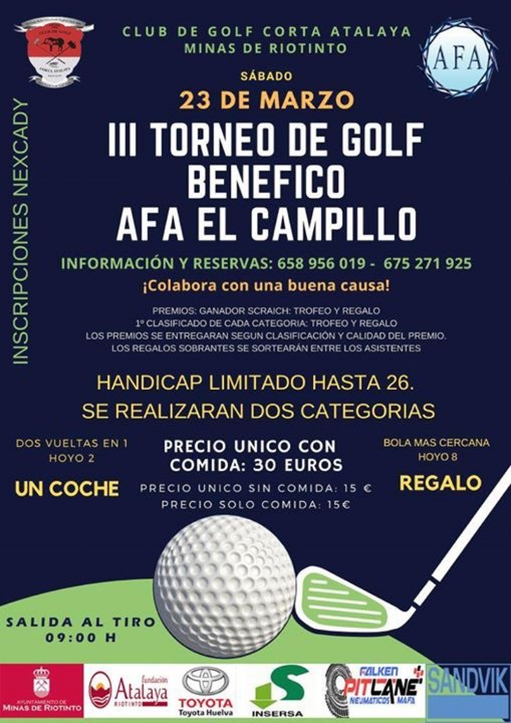 III Torneo de Golf AFA El Campillo