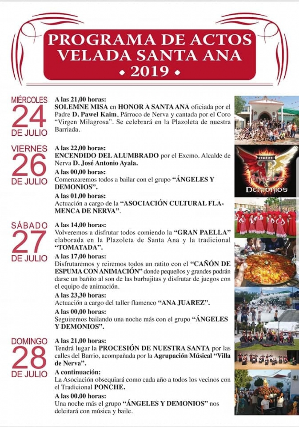 Fiestas de Santa Ana 2019