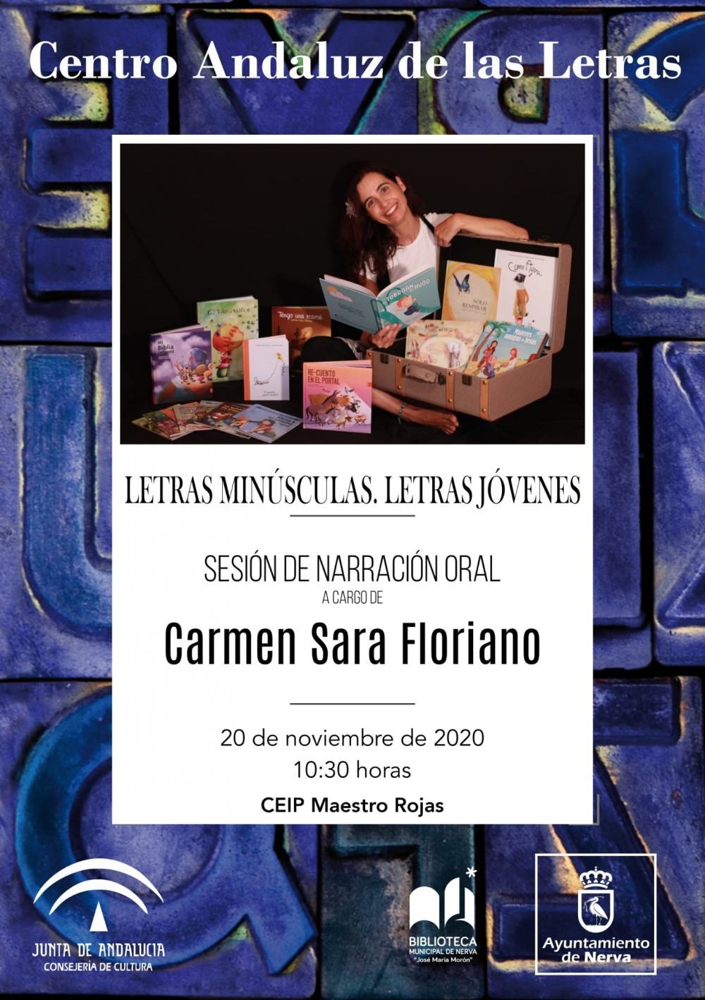Sesión de narración oral con Carmen Sara