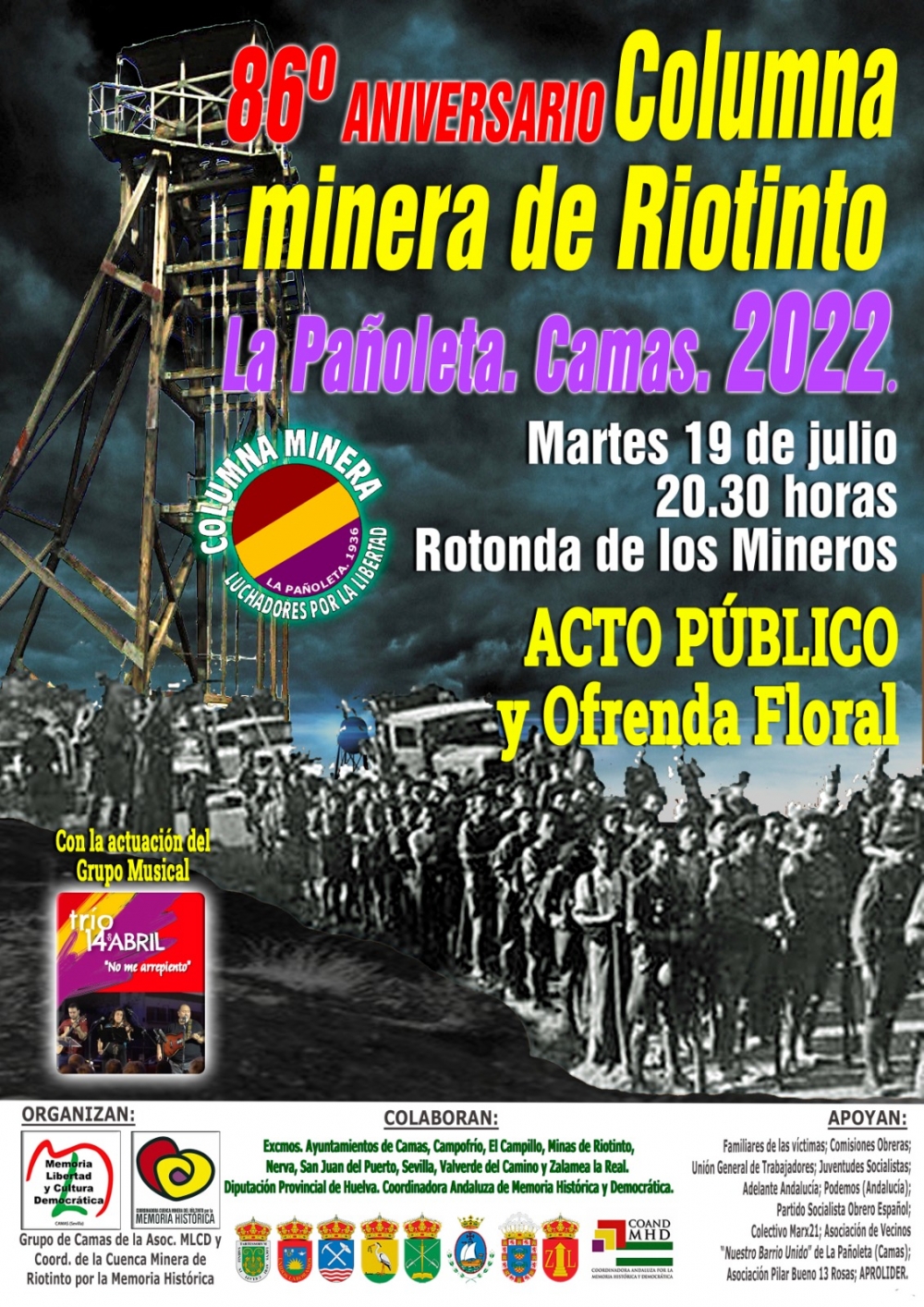 86 Aniversario Columna Minera de Riotinto