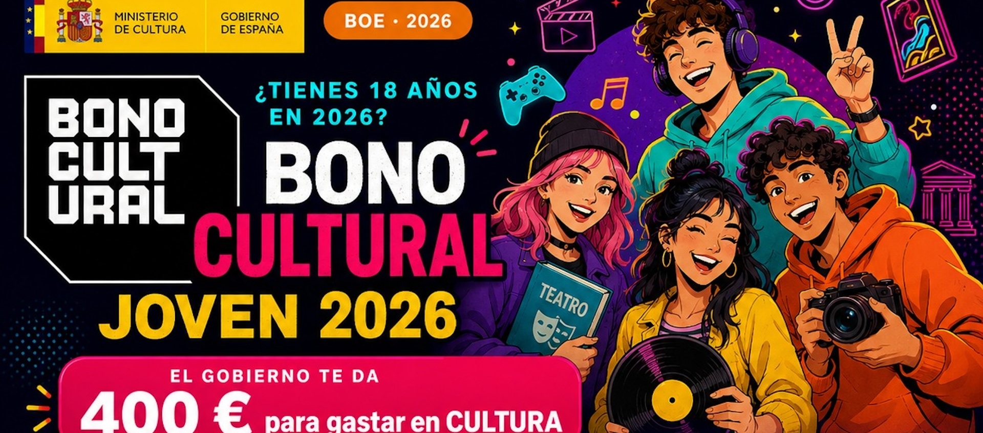 Bono Cultural 2026